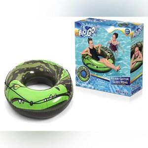 H2OGO River Gator Swim Ring. 